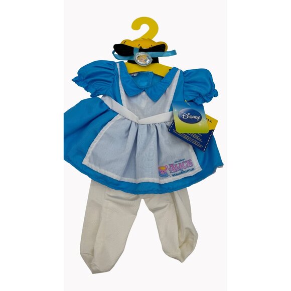 Build-A-Bear Other - Disney Build-A-Bear Alice In Wonderland Outfit With Dress Bow & Leggings New